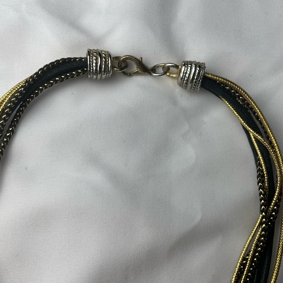 R.O.C. Gold Heart bohemian necklace - Picture 3 of 4